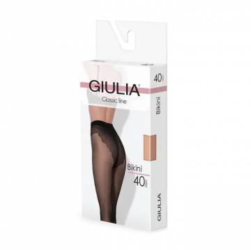 Колготки женские Giulia Bikini с ажурными трусиками из полиамида, 40 DEN, Daino, размер 4 (Smart Box) Колготки женские Giulia Bikini с ажурными трусиками из полиамида, 40 DEN, Daino, размер 4 (Smart Box)