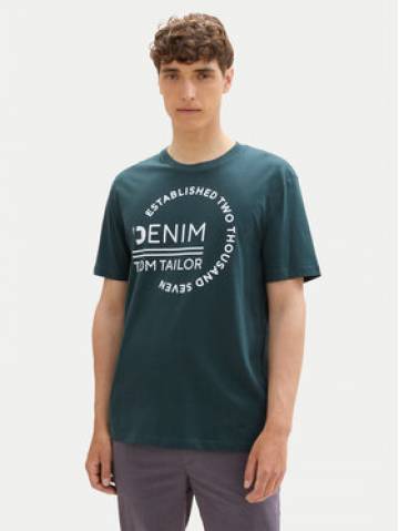 Tom Tailor Denim Футболка 1043491 Зелений Regular Fit Tom Tailor Denim Футболка 1043491 Зелений Regular Fit