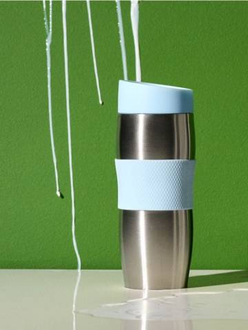 Термочашка - light blue