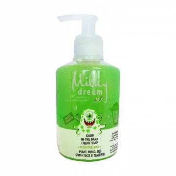 Детское жидкое мыло Milky Dream Kids Монстрик Мах, светящееся в темноте, 270 мл Детское жидкое мыло Milky Dream Kids Монстрик Мах, светящееся в темноте, 270 мл