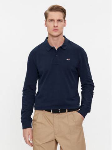 Tommy Jeans Поло DM0DM18309 Cиній Regular Fit Tommy Jeans Поло DM0DM18309 Cиній Regular Fit