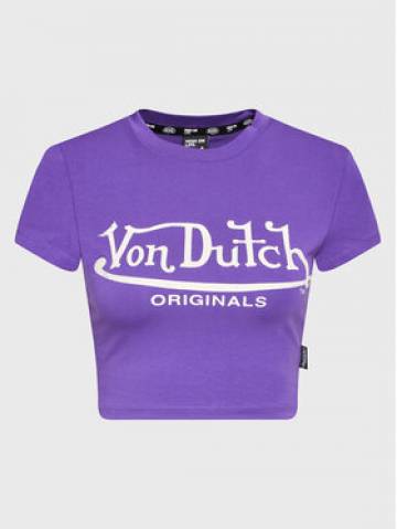 Von Dutch Футболка Arta 6230047 Фіолетовий Regular Fit Von Dutch Футболка Arta 6230047 Фіолетовий Regular Fit