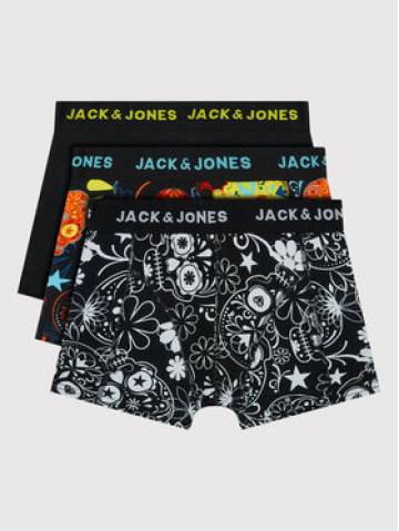 Jack&Jones Junior Набір з 3 пар боксерів Sugar 12189220 Чорний Jack&Jones Junior Набір з 3 пар боксерів Sugar 12189220 Чорний