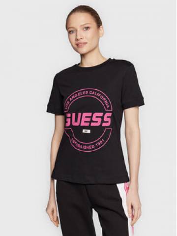 Guess Футболка Bryana V3RI00 I3Z14 Чорний Regular Fit Guess Футболка Bryana V3RI00 I3Z14 Чорний Regular Fit