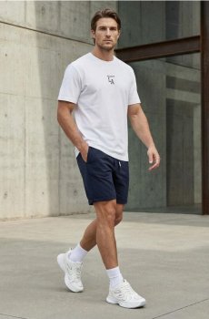 Slim шорти - темно-синій