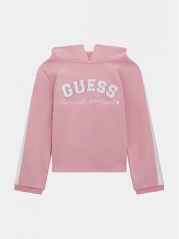 Guess Світшот K4RQ05 KC3M0 Рожевий Regular Fit Guess Світшот K4RQ05 KC3M0 Рожевий Regular Fit