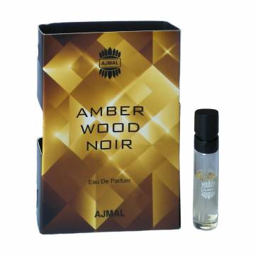Ajmal Amber Wood Noir Парфюмированная вода унисекс, 1.5 мл (пробник)