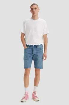 Мужские синие джинсовые шорты 501® Синий 31 Levi’s® 36512;0235
