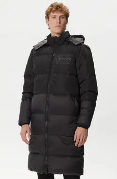 Мужская черная куртка Черный 52 Lacoste BH243030S