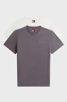 Мужская футболка (2 шт) SLIM LINEAR Разноцветный L Tommy Jeans DM0DM22316
