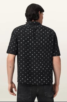 Рубашка с добавлением льна AllSaints UPTON