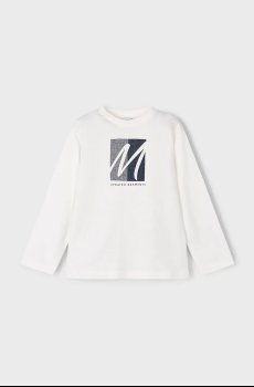 Хлопковый детский лонгслив Mayoral