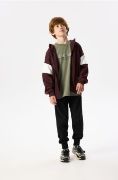 Reserved - BOYS` TROUSERS - чорний - 449JX-99X