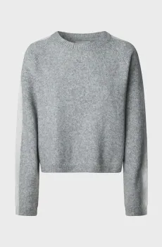 Женский серый джемпер CHIRAZ Серый M Pepe Jeans PL7000043