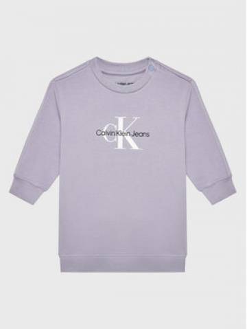 Calvin Klein Jeans Трикотажна сукня IN0IN00041 Фіолетовий Regular Fit Calvin Klein Jeans Трикотажна сукня IN0IN00041 Фіолетовий Regular Fit