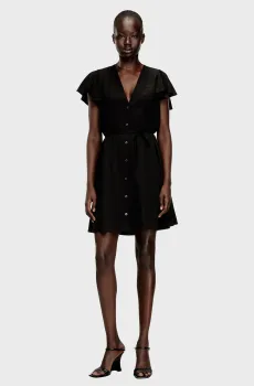 Женское черное платье ABITO Черный 42 Diesel A20250 0JMBP