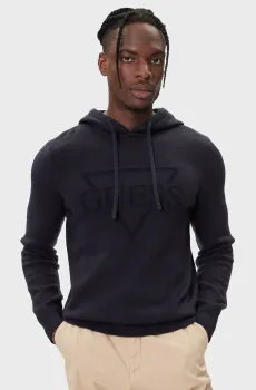 Мужское темно-синее худи Синий XXL Guess M5BR18.Z0470;G7V2