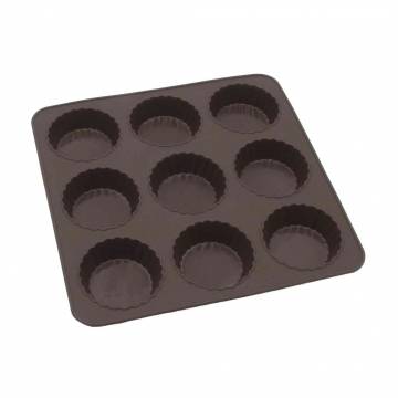 Форма для выпечки кексов Lessner Chef Choco квадратная, на 9 штук, 25*25*3 см (10250) Форма для выпечки кексов Lessner Chef Choco квадратная, на 9 штук, 25*25*3 см (10250)