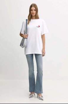 Хлопковая футболка Rotate