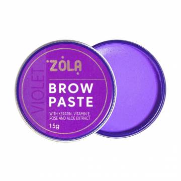 Контурная паста для бровей Zola Brow Paste Фиолетовая, 15 г Контурная паста для бровей Zola Brow Paste Фиолетовая, 15 г