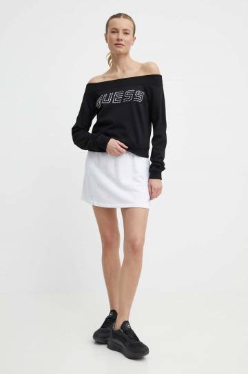 Кофта Guess SKYLAR женская цвет чёрный однотонная V4GQ08 K8802 Кофта Guess SKYLAR женская цвет чёрный однотонная V4GQ08 K8802