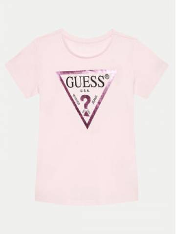 Guess Футболка J73I56K 8HM0 Рожевий Regular Fit Guess Футболка J73I56K 8HM0 Рожевий Regular Fit