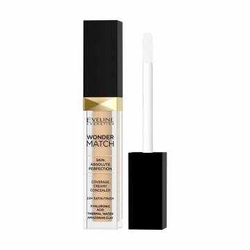 Консилер для лица Eveline Cosmetics Wonder Match Coverage Creamy Concealer 10 Light Vanilla, 6.8 мл Консилер для лица Eveline Cosmetics Wonder Match Coverage Creamy Concealer 10 Light Vanilla, 6.8 мл
