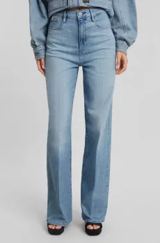 Женские голубые джинсы Deck 2.0 High Loose Wmn Голубой 28-32 G-Star RAW D23591,D549