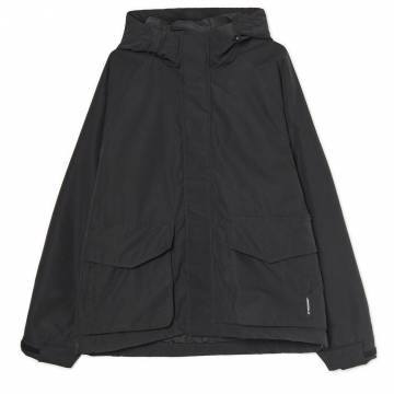 Cropp - Чорна куртка з капюшоном - чорний Cropp - Чорна куртка з капюшоном - чорний