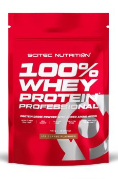 Протеин Scitec Nutrition 100% Whey Protein Professional Кофе со льдом, в порошке, 500 г