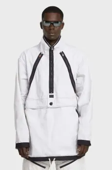 Мужской белый анорак Parachute Белый L G-Star RAW D26189,D491