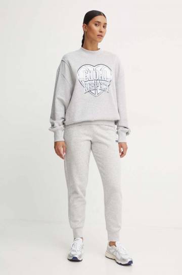 Брюки Puma 586839 женские цвет серый гладкие Брюки Puma 586839 женские цвет серый гладкие