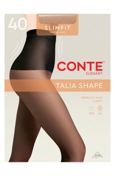 Колготки женские Conte elegant Slimfit, 40 DEN, Natural, размер 3