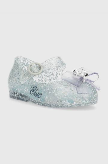 Детские балетки Melissa SWEET LOVE DISNEY цвет серебрянный Детские балетки Melissa SWEET LOVE DISNEY цвет серебрянный