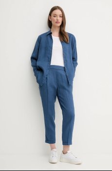 Льняная рубашка United Colors of Benetton