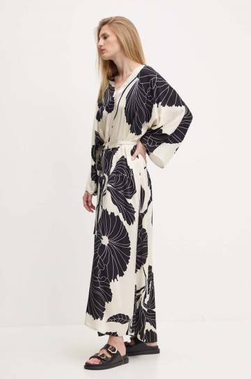 Платье Answear Lab цвет чёрный maxi oversize Платье Answear Lab цвет чёрный maxi oversize