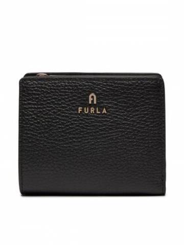 Furla Мале жіноче портмоне Camelia S Compact Wallet WP00307-HSF000-O6000-1007 Чорний Furla Мале жіноче портмоне Camelia S Compact Wallet WP00307-HSF000-O6000-1007 Чорний