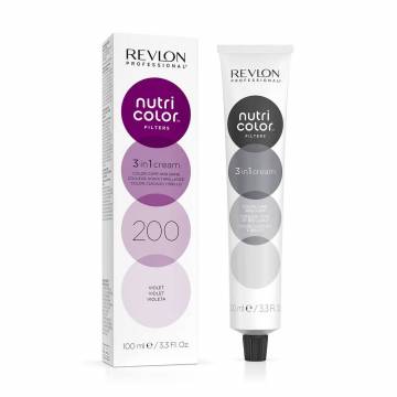 Тонирующий крем-бальзам для волос Revlon Professional Nutri Color Filters Fashion 200 Violet, 100 мл Тонирующий крем-бальзам для волос Revlon Professional Nutri Color Filters Fashion 200 Violet, 100 мл