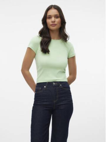 Vero Moda Футболка Chloe 10306894 Зелений Tight Fit Vero Moda Футболка Chloe 10306894 Зелений Tight Fit
