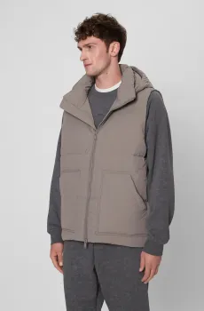 Мужской серый пуховой жилет Серый XXL PRPY PMOTVSKF0002
