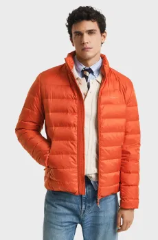 Мужской оранжевый пуховик LIGHT DOWN Оранжевый XL Gant 7006526