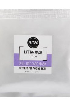 Альгинатная маска для лица Alesso Professionnel Lifting Mask Olive с маслом, омолаживающая и тонизирующая, 25 г