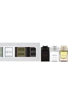 Парфюмированный набор мужской Bvlgari Mini Set (туалетная вода, 4*5 мл)