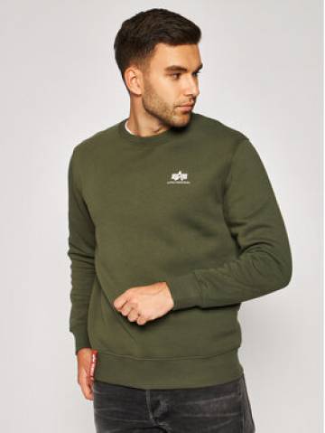Alpha Industries Світшот Basic 188307 Зелений Regular Fit Alpha Industries Світшот Basic 188307 Зелений Regular Fit