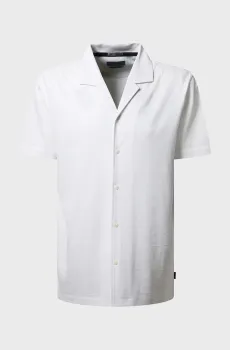 Мужская белая рубашка Белый M Pierre Cardin PC.-C5 22126.2122