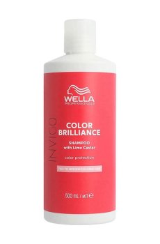 Шампунь Wella Professionals Invigo Color Brilliance Shampoo для окрашенных нормальных и тонких волос, с лаймовой икрой, 500 мл