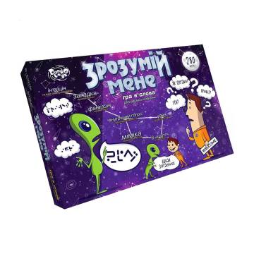 Настольная игра Danko Toys Зрозумій мене, от 3 лет (DTG18U)