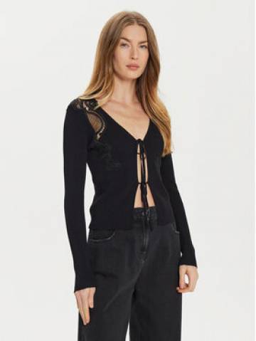 TWINSET Кардиган 242TP3193 Чорний Slim Fit TWINSET Кардиган 242TP3193 Чорний Slim Fit