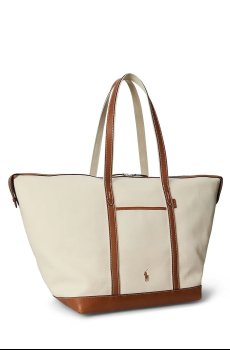 Хлопковая сумка Polo Ralph Lauren
