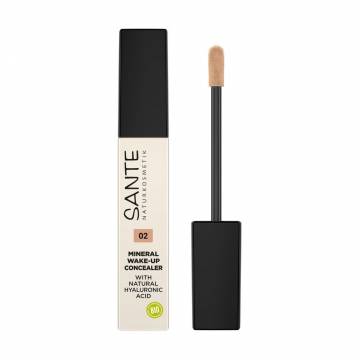 Биоконсиллер для лица Sante Natural Mineral Wake-up Concealer 02 Warm Beige, 8 мл Биоконсиллер для лица Sante Natural Mineral Wake-up Concealer 02 Warm Beige, 8 мл